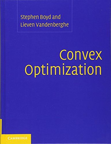 Convex Optimization
